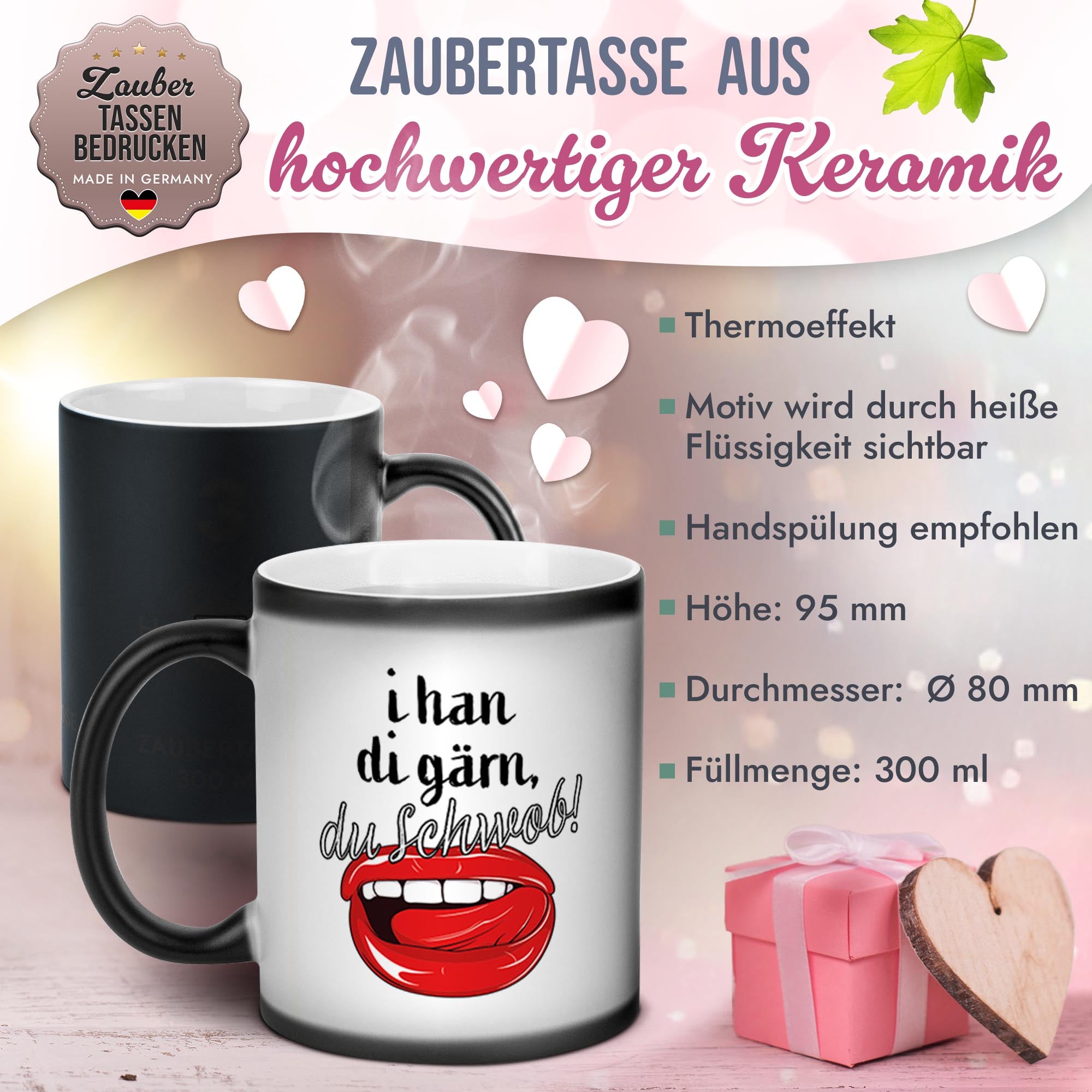 Magic Mug Zaubertasse - i han di gärn