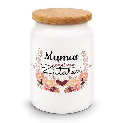 Vorratsdose aus Keramik - Mamas geheime Zutaten