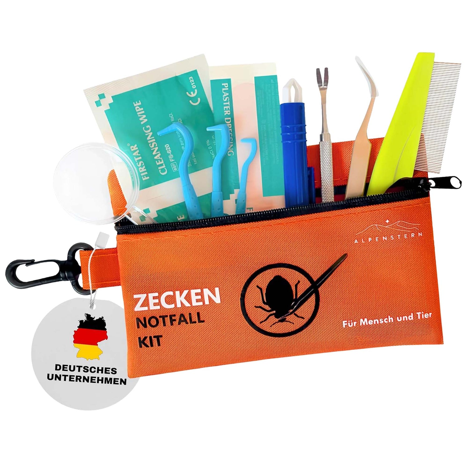 Zeckenset für Mensch & Tier von Alpenstern