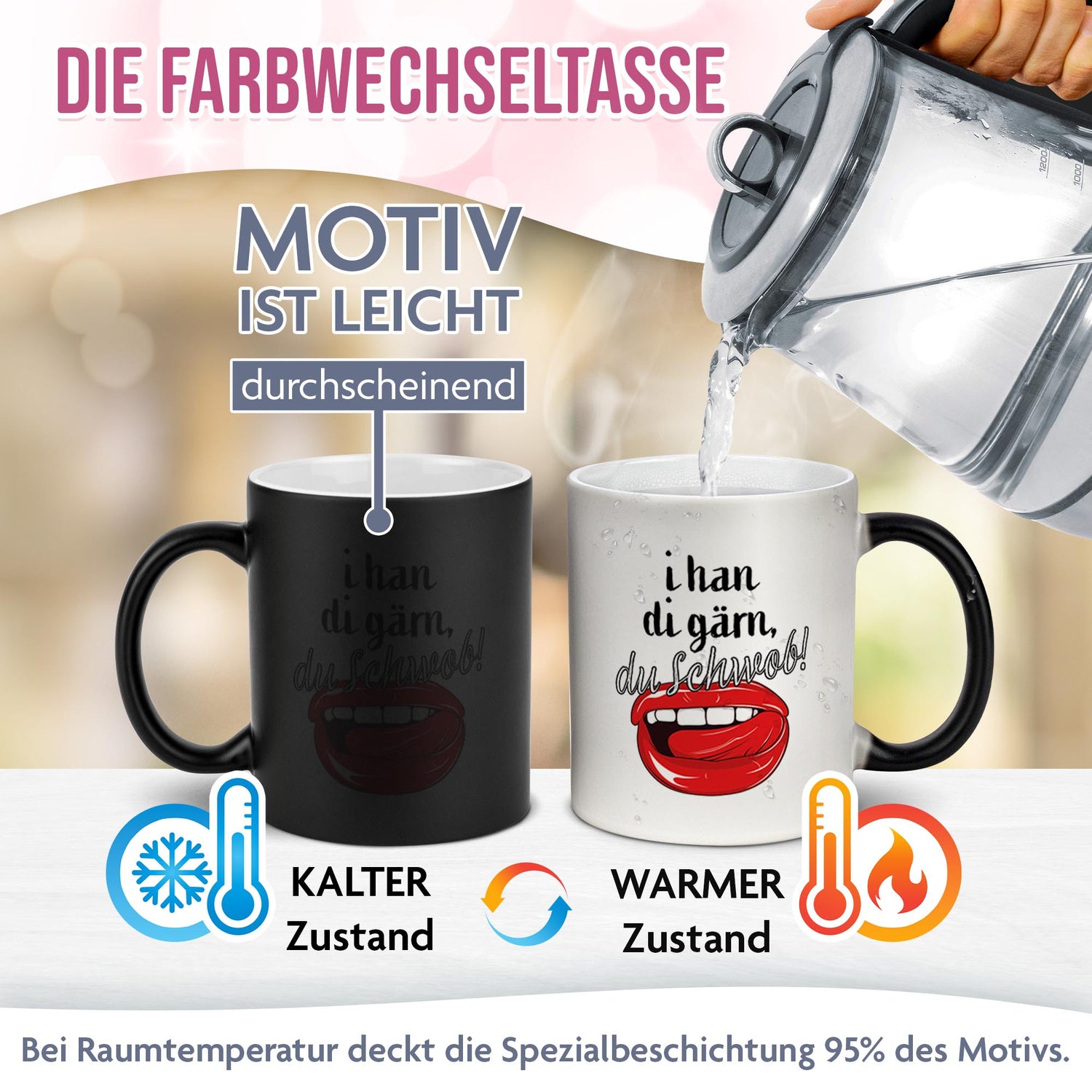 Magic Mug Zaubertasse - i han di gärn