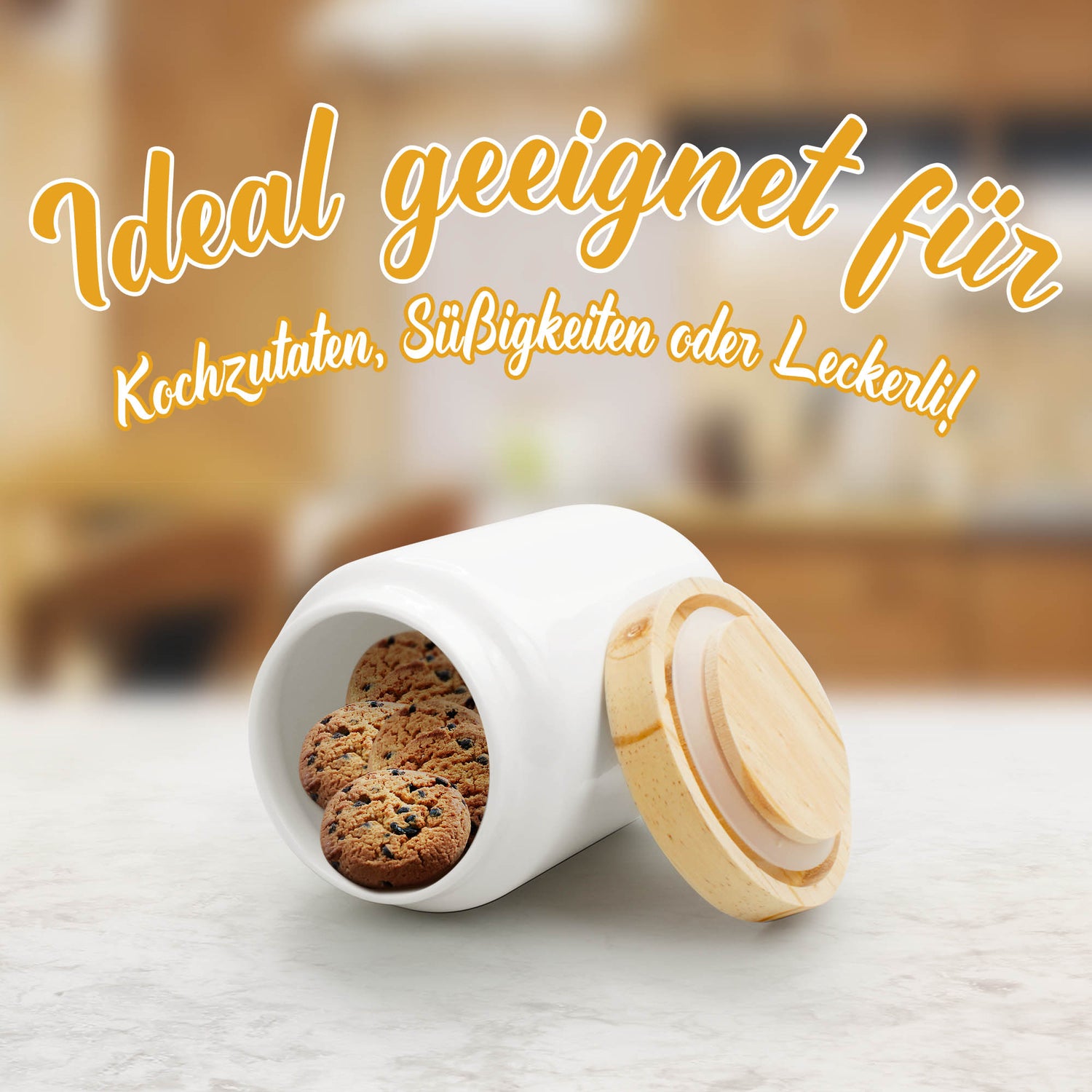 Vorratsdose aus Keramik - Mamas geheime Zutaten
