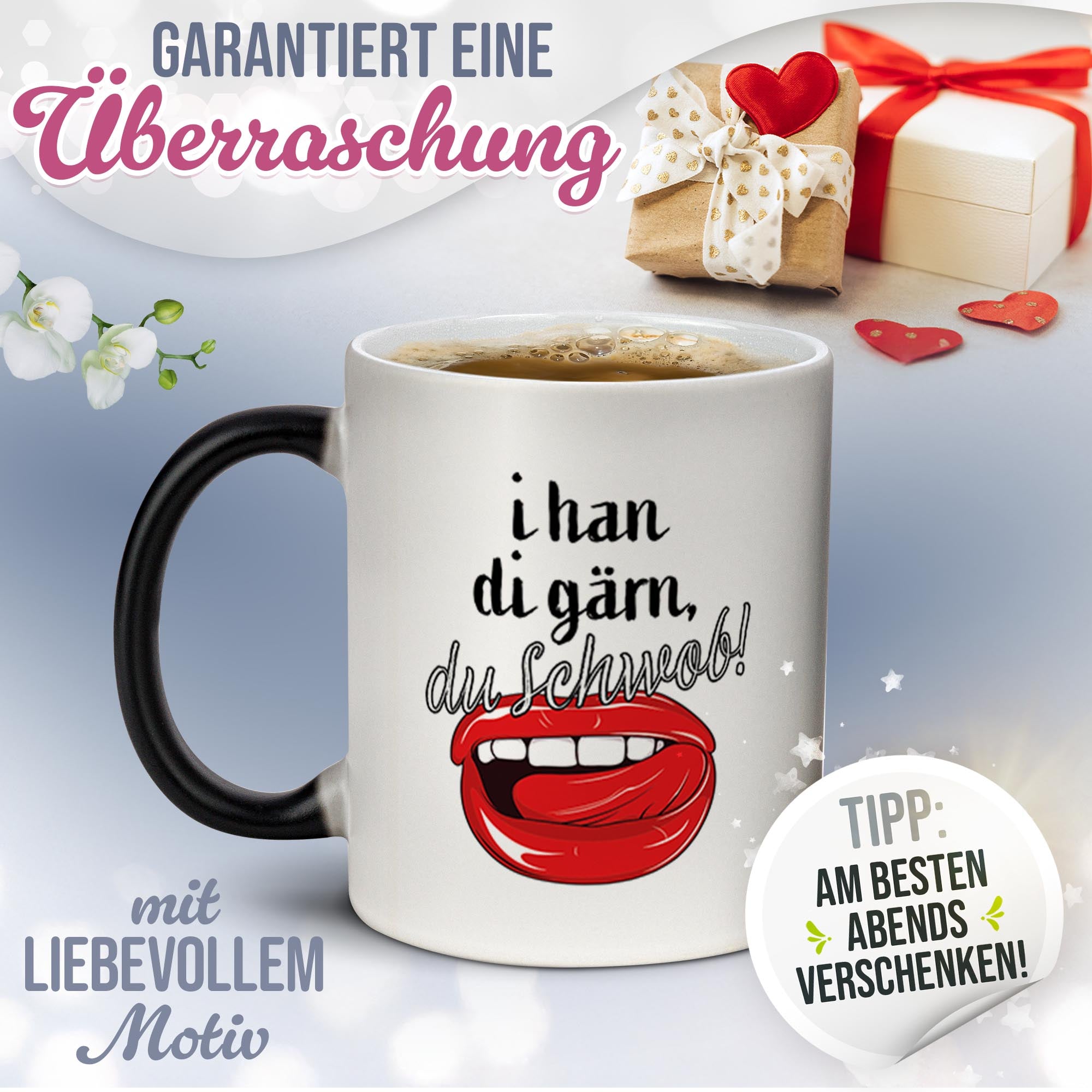 Magic Mug Zaubertasse - i han di gärn
