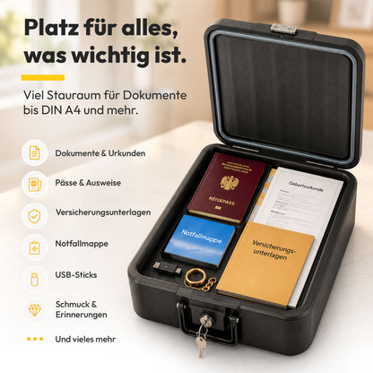Burg-Wächter - Feuerfeste Dokumentenbox - DIN A4
