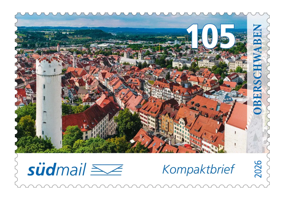 Markenserie Unsere Heimat – Kompaktbrief – 10er Bogen (2026)