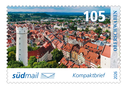 Markenserie Unsere Heimat – Kompaktbrief – 10er Bogen (2026)