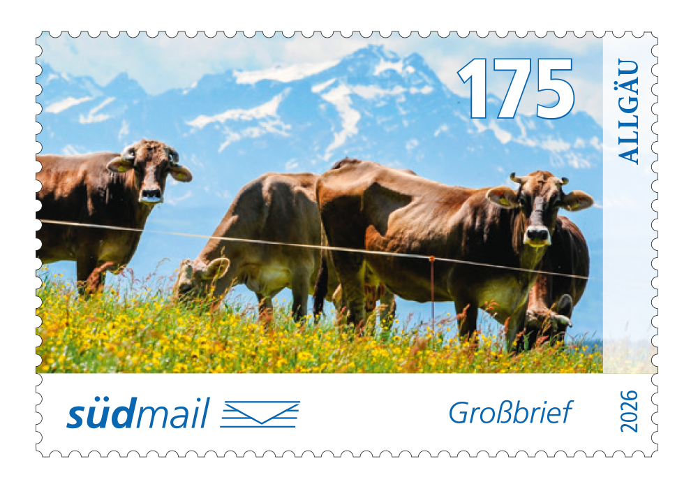Markenserie Unsere Heimat – Großbrief – 10er Bogen (2026)