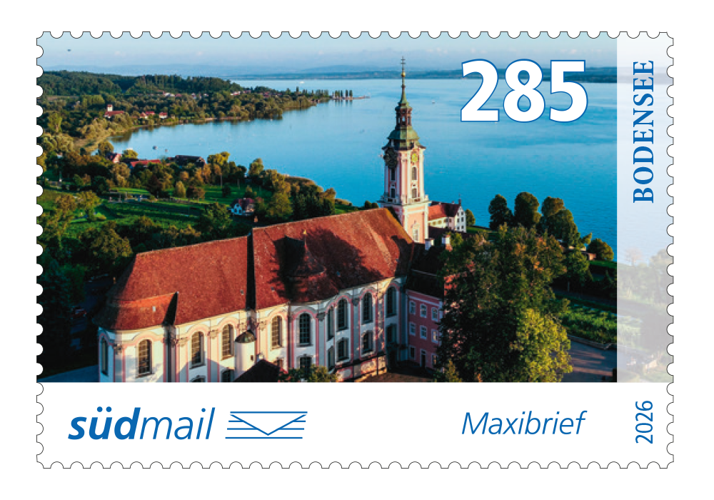 Markenserie Unsere Heimat – Maxibrief – 10er Bogen (2026)