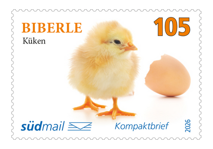 Markenserie Schwäbische Mundart – Kompaktbrief – 10er Bogen (2026)