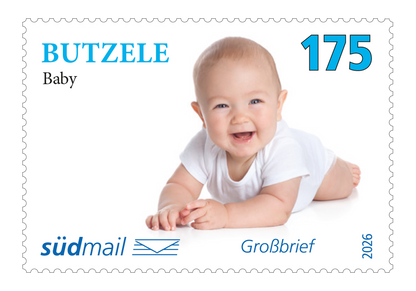 Markenserie Schwäbische Mundart – Großbrief – 10er Bogen (2026)