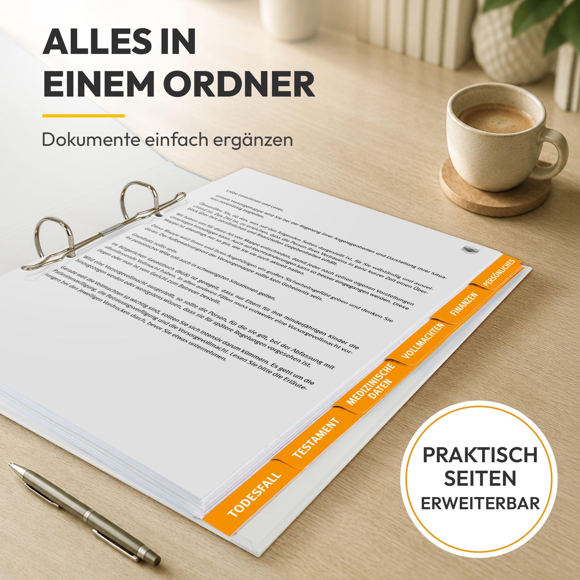 Vorsorgeordner Schwäbisch Media